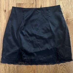 superdown Black Mini Skirt